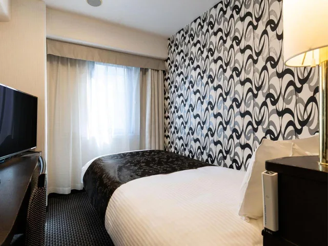 Semi Room, Single, Semi Double Bed، APA Hotel Namba Kita Shinsaibashi Ekimae 1/1