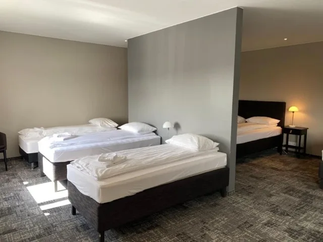 غرفة عائلية بسريرين مزدوجين مع أريكة، Konvin Hotel by Reykjavik Keflavik Airport 8/10
