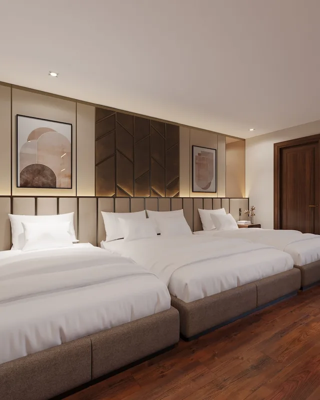 غرفة عائلية ثلاثية بسرير كوين وسرير فردي، Splendid Secret Hotel 1/10