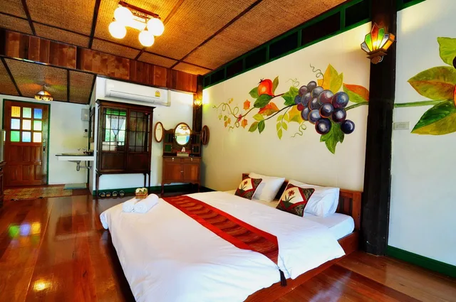 Deluxe, Double Bed, Beach Zone، Baan Imm Sook Resort 1/2