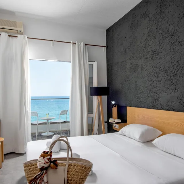 غرفة مزدوجة بإطلالة على البحر، Azure Mare Hotel Adults Only 2/5