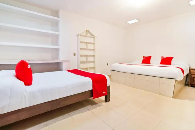 غرفة سوبيريور بسريرين، OYO Hotel Las Nubes,Mercado de Dulces y Artesanias Ambar 3/10