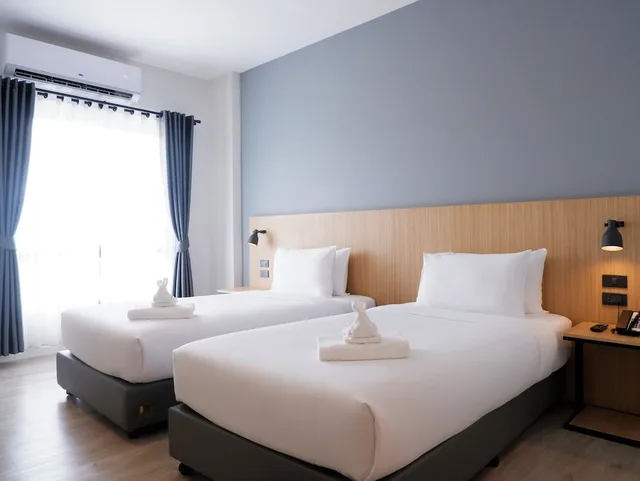 غرفة سوبيريور بسريرين منفصلين، bliQ Hotel Chanthaburi 1/3