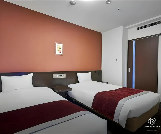 جناح جونيور بسريرين منفصلين، Daiwa Roynet Okayama Ekimae Hotel 1/2