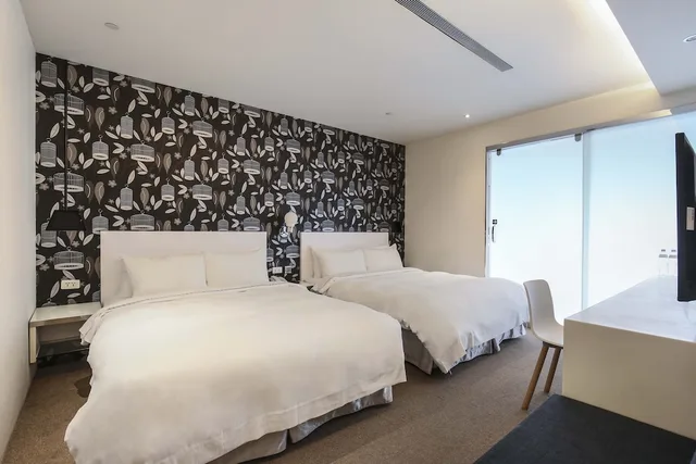 Family, 2 Double Beds, CityInn Hotel Plus Ximending Branch 4/8