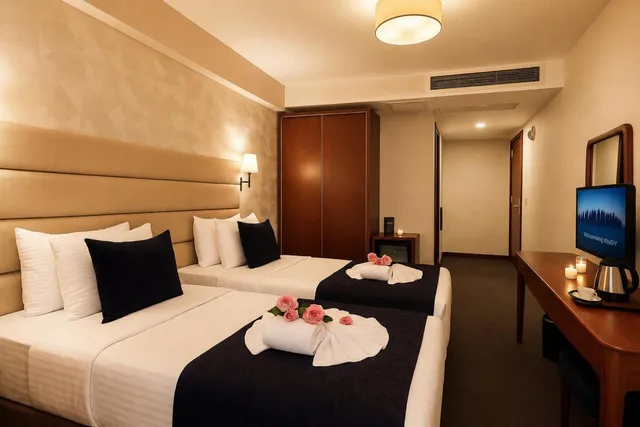 غرفة قياسية بسرير مزدوج أو سريرين منفصلين، Istanbul Midpoint Hotel 1/8