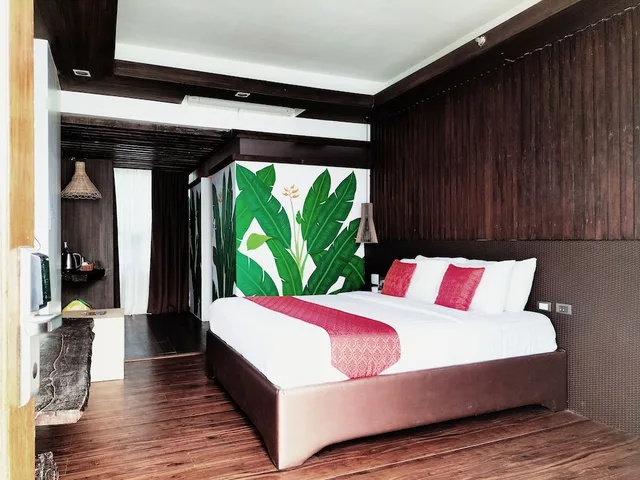 غرفة ديلوكس بسرير كوين، Orange Pearl Beach Resort 1/4