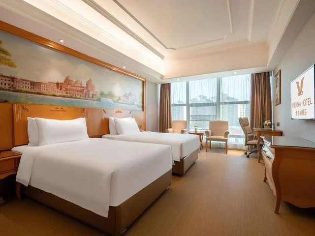 غرفة بزنس بسريرين منفصلين، Vienna Hotel (Shanghai Chongming Lvhai Road) 1/1