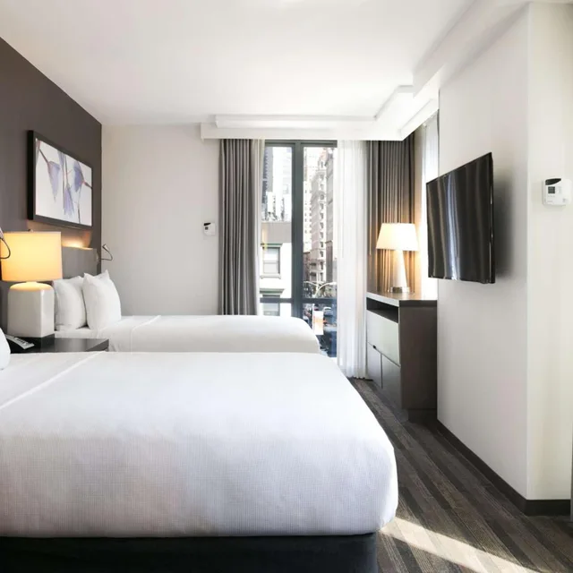 جناح استوديو بسريرين كوين بمطبخ، HYATT HOUSE NEW YORK CHELSEA 1/1