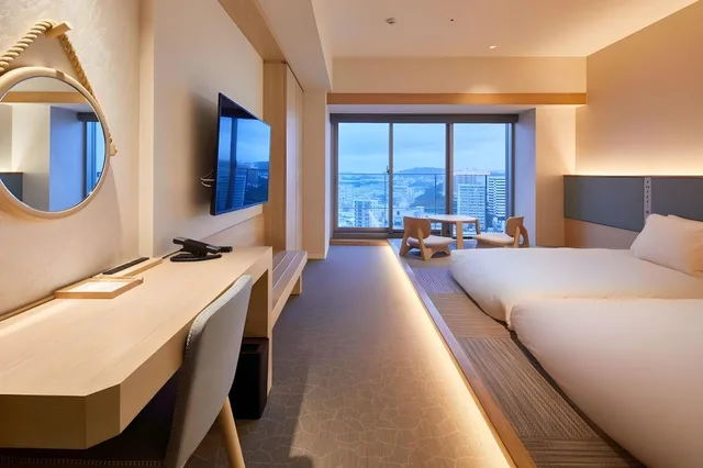 غرفة ديلوكس بفراش فوتون بأرضية تاتامي، HOTEL AlaCOOJU OKINAWA 1/1