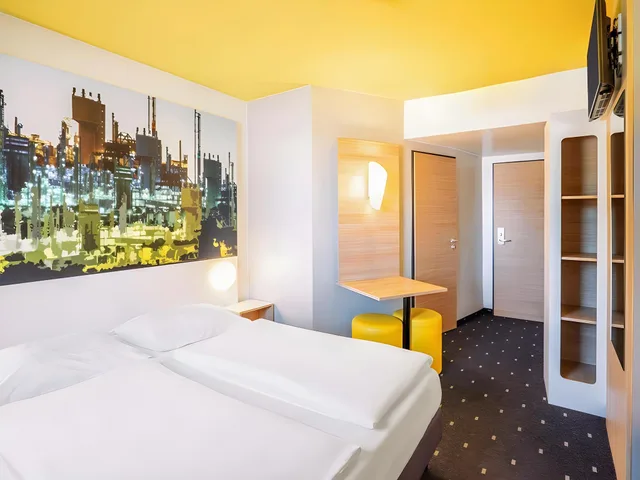 غرفة رباعية بثلاثة أسرّة، B&B Hotel Ludwigshafen 1/1
