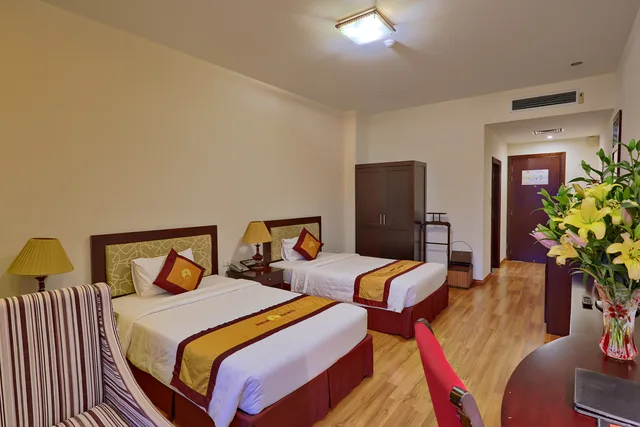 غرفة سوبيريور بسرير مزدوج أو سريرين منفصلين، Hoang Son Peace Hotel 4/9