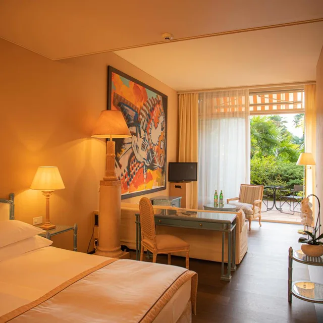 Garden، GRAND HOTEL VILLA CASTAGNOLA 2/3