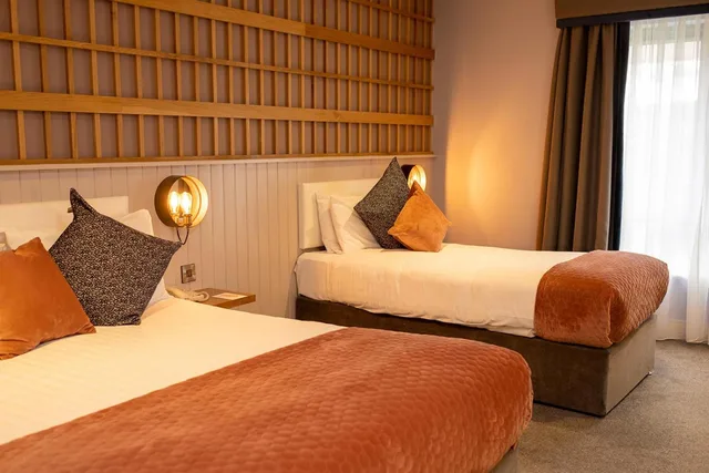 غرفة بسرير مزدوج أو سريرين منفصلين، Hotel Doolin 4/10