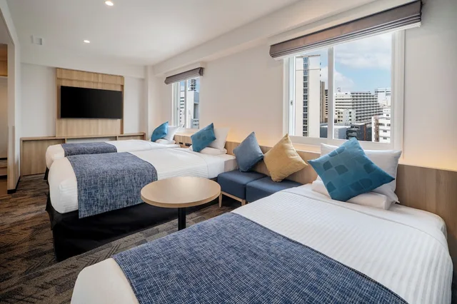 Renovated, Standard, Triple, Twin Beds, Sofa، Hotel Mystays Nagoya Sakae 5/7