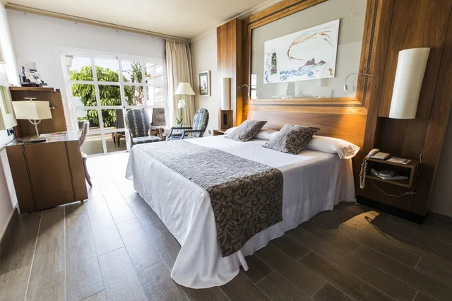 غرفة كومفورت بسريرين منفصلين بإطلالة على الحديقة، Hotel Jardines De Nivaria 4/9