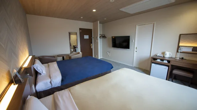 Renovated, Standard, Twin Beds, Smoking, Hotel New Gaea Nishikumamoto Ekimae 1/1