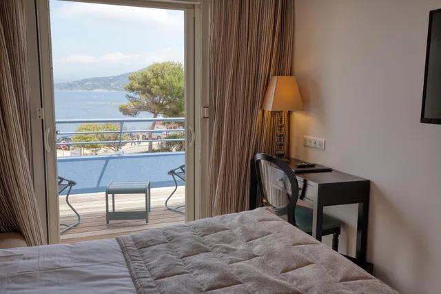 غرفة سوبيريور بإطلالة على البحر بشرفة، Best Western Premier Santa Maria 5/10