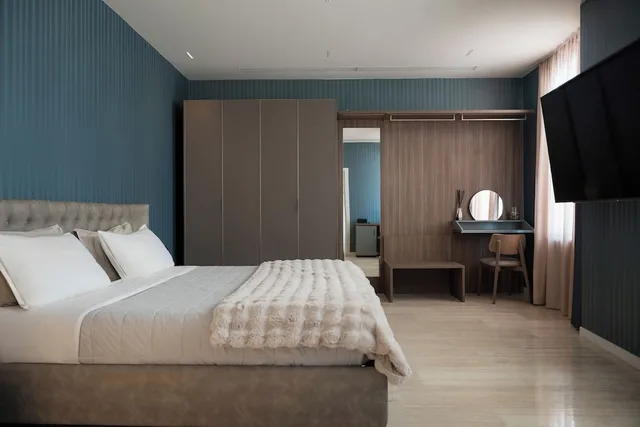 جناح بسرير كوين بإطلالة على البحر، Villa Giada Luxury Boutique 1/10