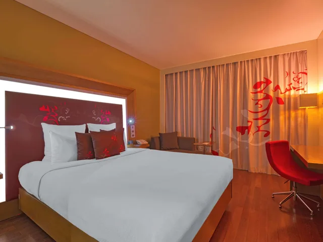 غرفة بريميير بسرير كينج، Novotel Bengaluru Outer Ring Road (ex Novotel Bengaluru Techpark) 9/10