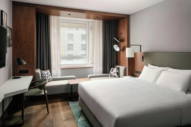غرفة بسرير كينج، Prague Marriott Hotel 3/7