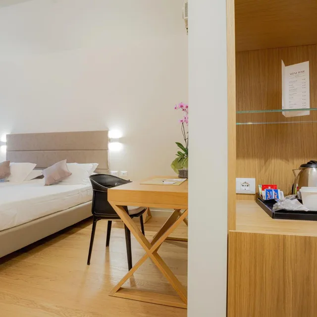 غرفة سوبيريور بسرير مزدوج أو سريرين منفصلين، Hotel Politeama 4/7