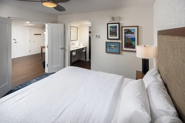 جناح بسريرين كوين مع أريكة لذوي الإعاقة، Hampton Inn Suites Asheville I 26 1/4