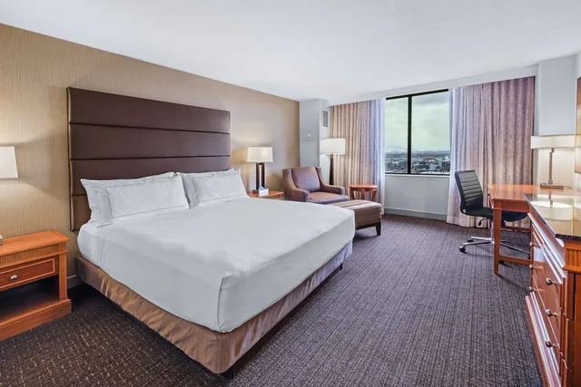 غرفة قياسية بسرير كينج لذوي الإعاقة، Hilton Salt Lake City Center 1/6
