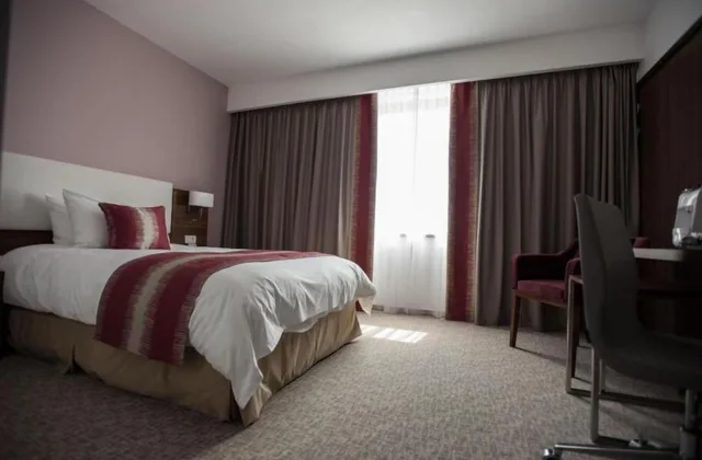 غرفة بسرير مزدوج لذوي الإعاقة، Ramada Plaza by Wyndham Craiova 3/7