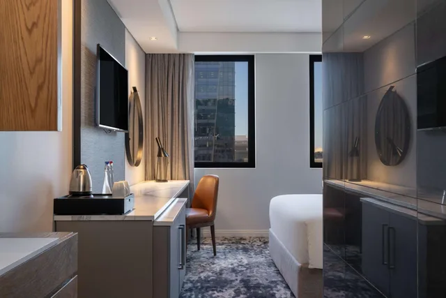 غرفة قياسية بسرير كينج، Radisson Hotel Cape Town Foreshore 8/8