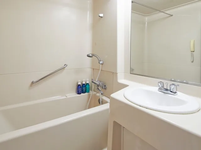 غرفة قياسية بسريرين منفصلين مع سرير إضافي في المبنى الرئيسي، Hotel Nikko Narita 2/2