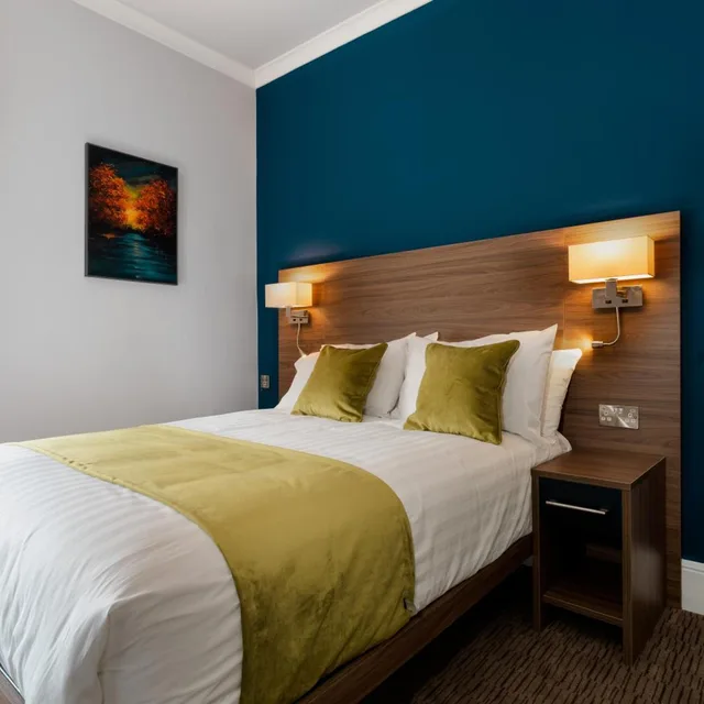 غرفة بسرير مزدوج بحمام خاص، St Andrews Hotel B B 1/10