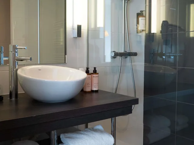 غرفة بريفيليج بسرير مزدوج بشرفة، Mercure Saint Malo Balmoral 9/10