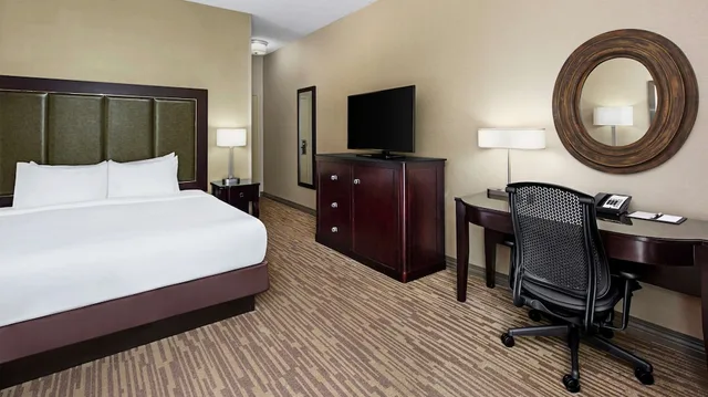 Room, King Bed, Ground Floor, Doubletree by Hilton Raleigh Durham Airport at Research Triangle Park 1/3