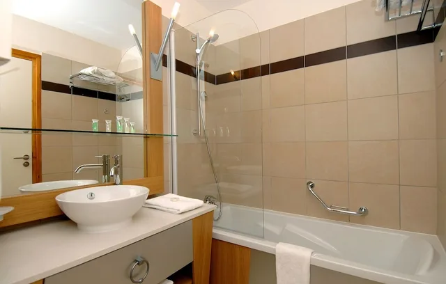 شقة بسرير مزدوج بغرفة نوم واحدة مع أريكة، Residence Odalys Edenarc 2/2