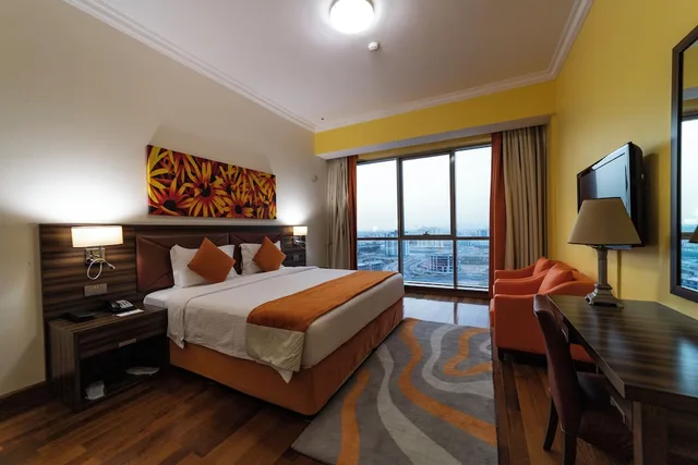شقة بسرير كينج بغرفة نوم واحدة، Abidos Hotel Apartments Dubailand 1/6