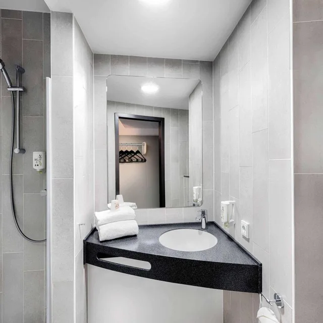 غرفة بسرير كينج، B&B Hotel Marburg 10/10