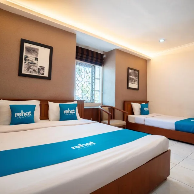 غرفة عائلية، Rehat at Hotel 10 Buah Batu 1/8