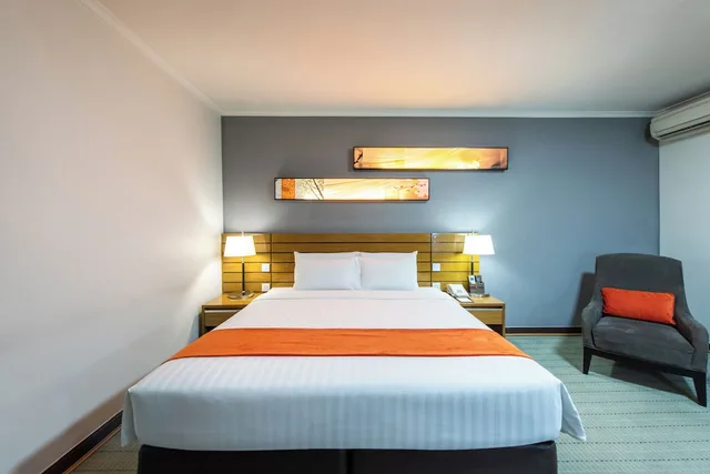 غرفة ديلوكس بسرير مزدوج، Maple Hotel 4/8