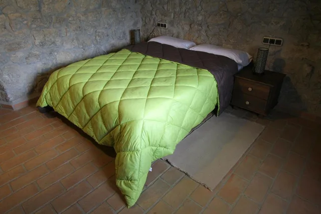 غرفة بسرير مزدوج أو سريرين منفصلين، Hotel Rural Llerau 1/3