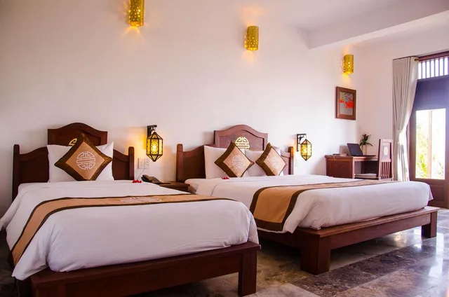 غرفة سوبيريور بسرير مزدوج أو سريرين منفصلين بإطلالة على الحديقة، Legacy Hoi An Resort 2/7