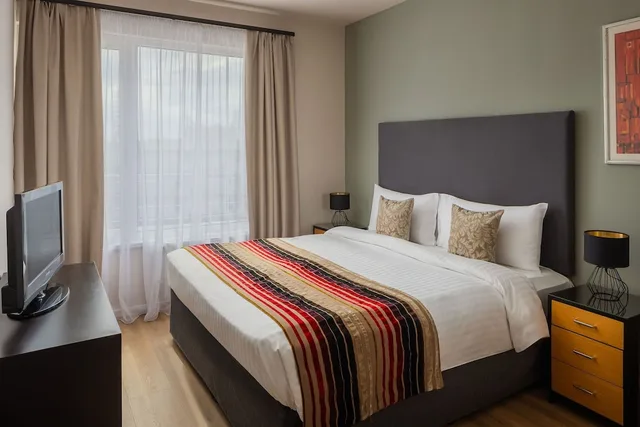جناح تنفيذي بسريرين كينج بغرفتي نوم، Escala Hotel & Suites Budapest 2/9