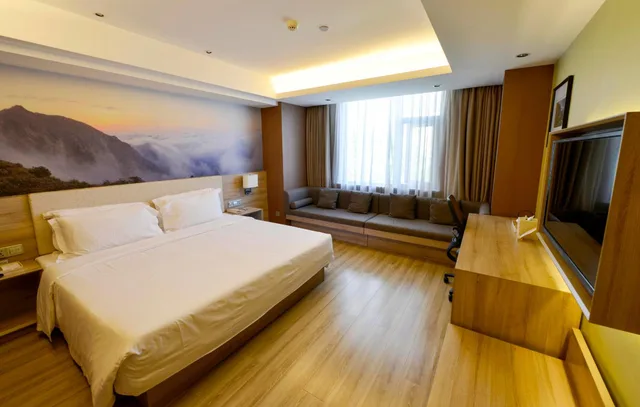 غرفة سوبيريور بسرير مزدوج، Atour Hotel (Xi'an Shiyou University) 1/3