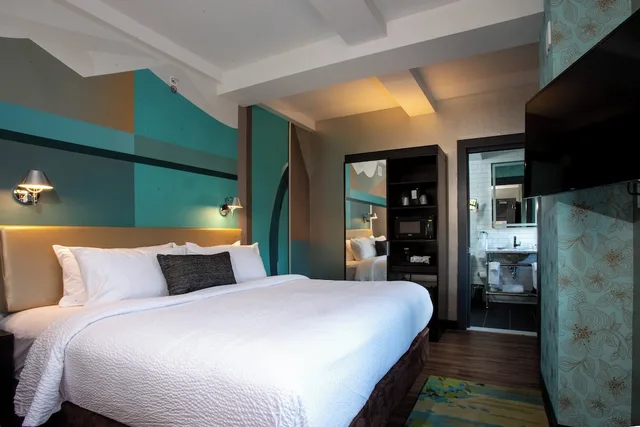 غرفة كلاسيكية بسرير كينج، Fairfield Inn Suites By Marriott Philadelphia Downtown Center City 1/7