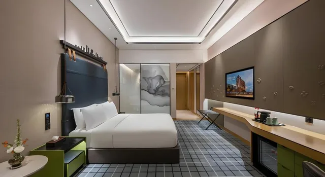 غرفة قياسية بسرير كينج وسرير كوين، Novotel Hangzhou East Railway Station 3/5