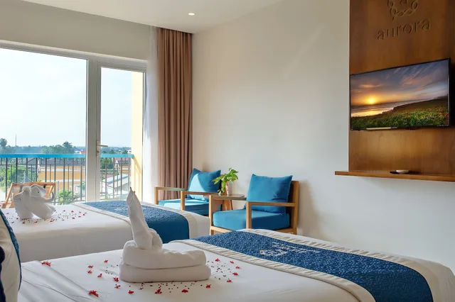 غرفة ديلوكس بسرير كينج، Aurora Riverside Hotel 9/10