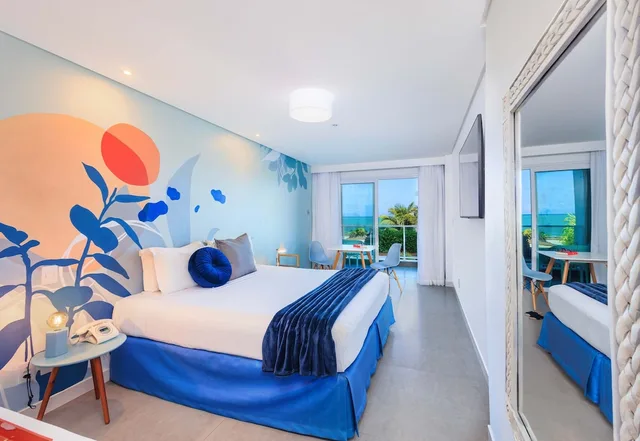 Smart, 1 Double and 1 Single Bed، Kembali Hotel Porto de Galinhas - Adults Only 6/10