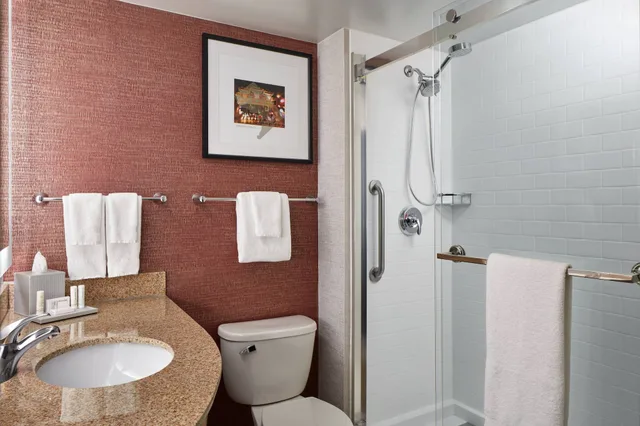 جناح استوديو ركني بسرير كينج مع أريكة، Fairfield Inn & Suites Washington, DC/Downtown 3/3