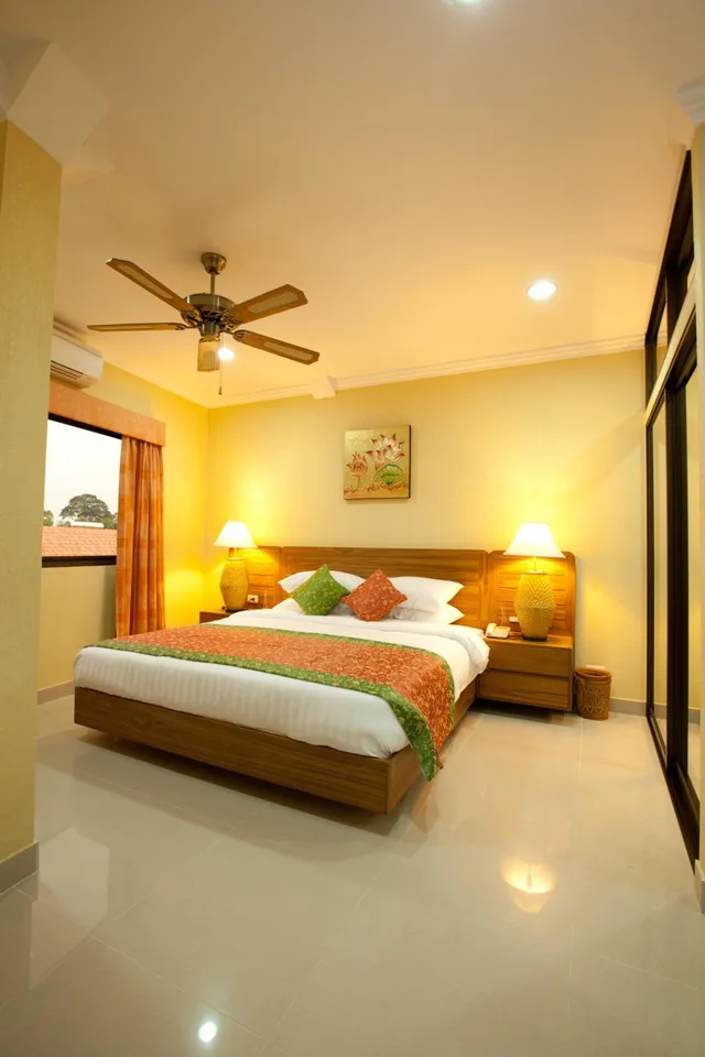 شقة بسرير كينج وسرير كوين بغرفتي نوم، Baan Souy Resort 1/9