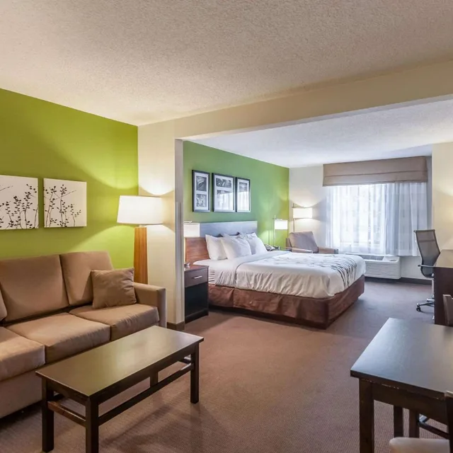 Suite, King Bed, Sleep Inn and Suites Harrisonburg Near University 4/5